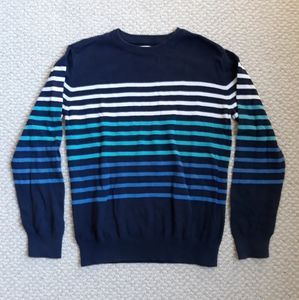 Navy Striped Sweater